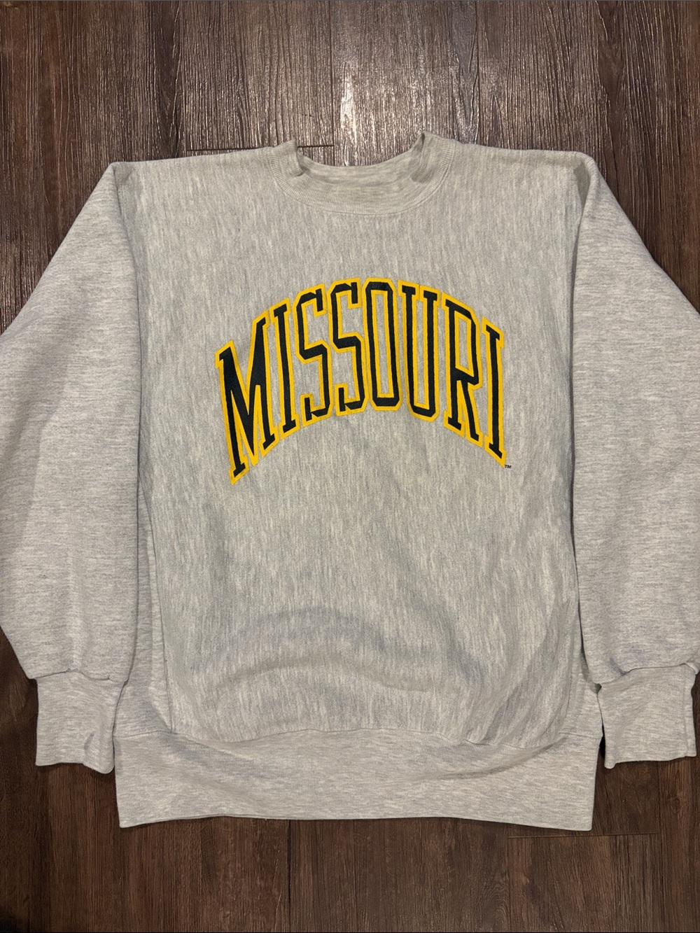 Vintage University of Missouri men’s large reverse weave sweatshirt
